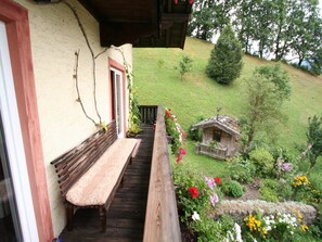 Terrace/patio - Apartment in Hopfgarten/Brixental near ski lift (Hopfgarten im Brixental)