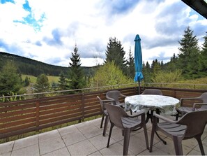 Outdoor dining - Mountain Hideaway in Wildenthal (Eibenstock Wildenthal)