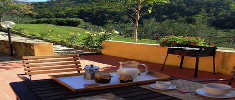 Restauration en plein air