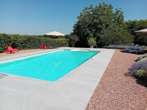 Piscine chauffée