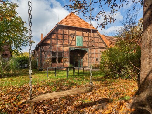 Charmante ferme avec balcon à Hohnebostel
