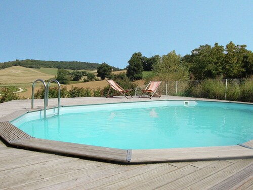 Pretty Villa With Private Pool in Montadet France