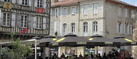Restauration en plein air