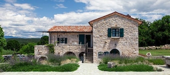 Villa on Krk with Pool and Outdoor Kitchen