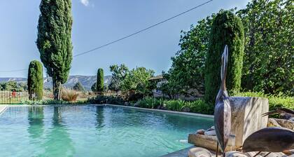 Ferienhaus in Oppède inmitten von Weinbergen