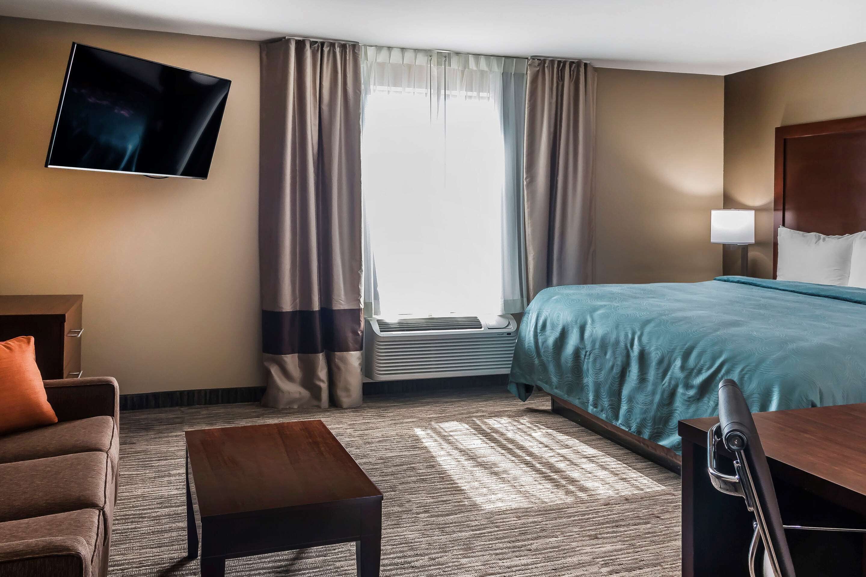 Suite, 1 King Bed with Sofa bed, Non Smoking (2 Person Sofa Bed) | Premium bedding, pillowtop beds, iron/ironing board