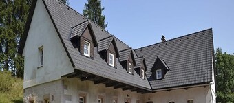 Moderne Ferienwohnung mit Swimmingpool in Vidochov