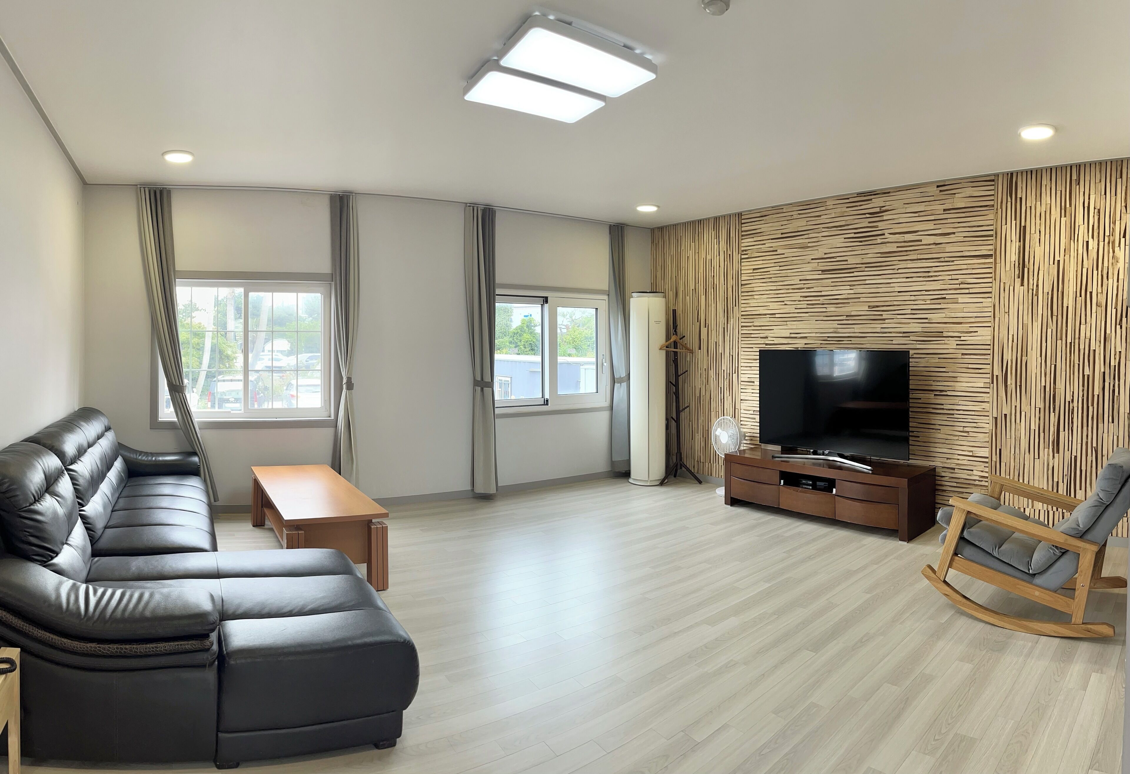 royal family room | living area | tv, heated floors