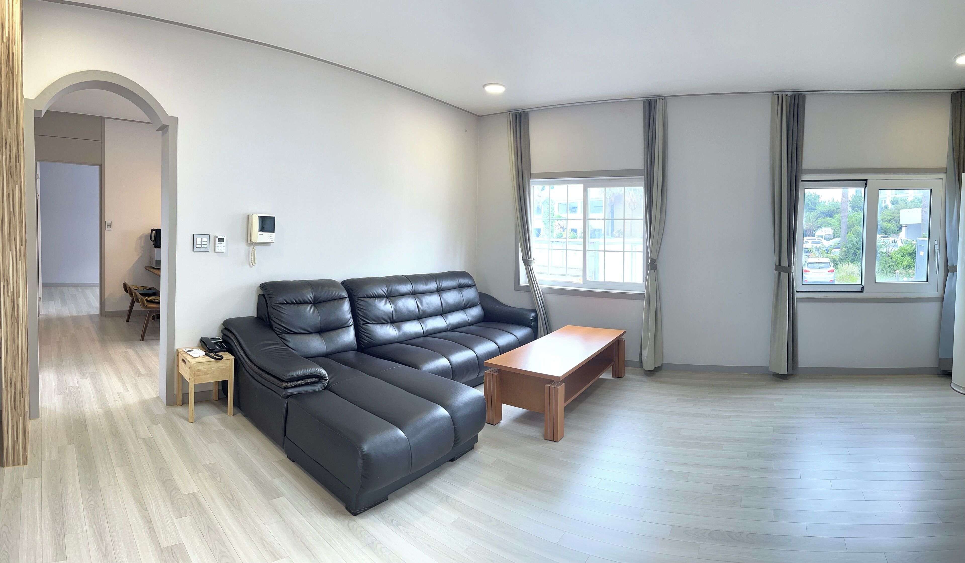 royal family room | living area | tv, heated floors