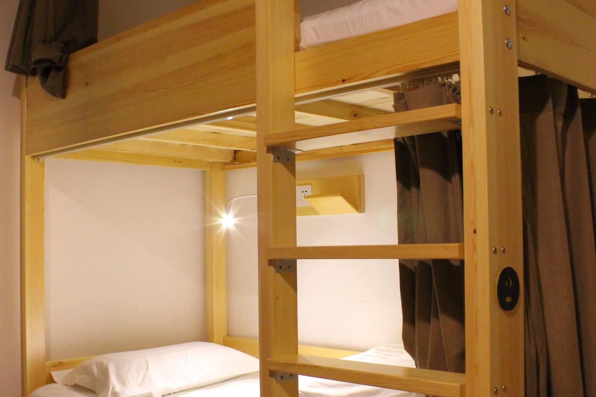 One Bed in 4-bed Mixed Dorm | Premium bedding, in-room safe, free WiFi