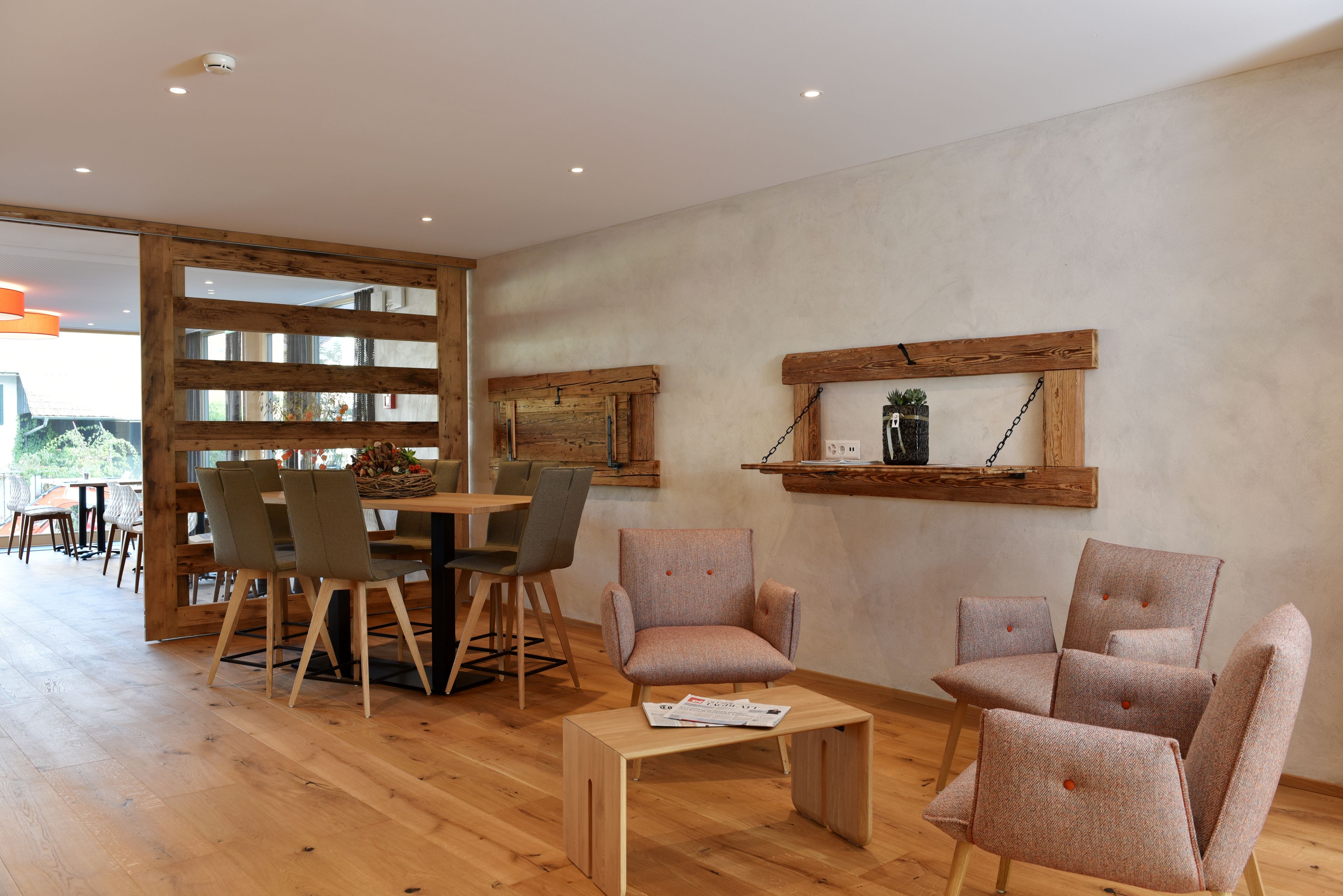 Sitzecke in der Lobby