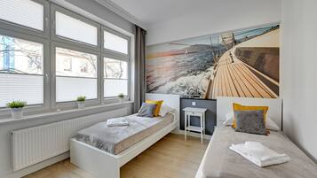 Apartamento conforto | 2 quartos, individualmente decorados, individualmente mobiliados