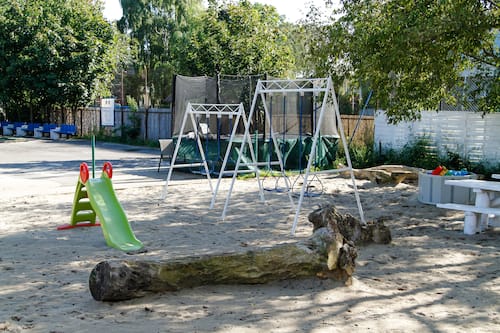 Utendørs lekeområde for barn