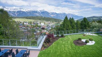 Blick von der Unterkunft