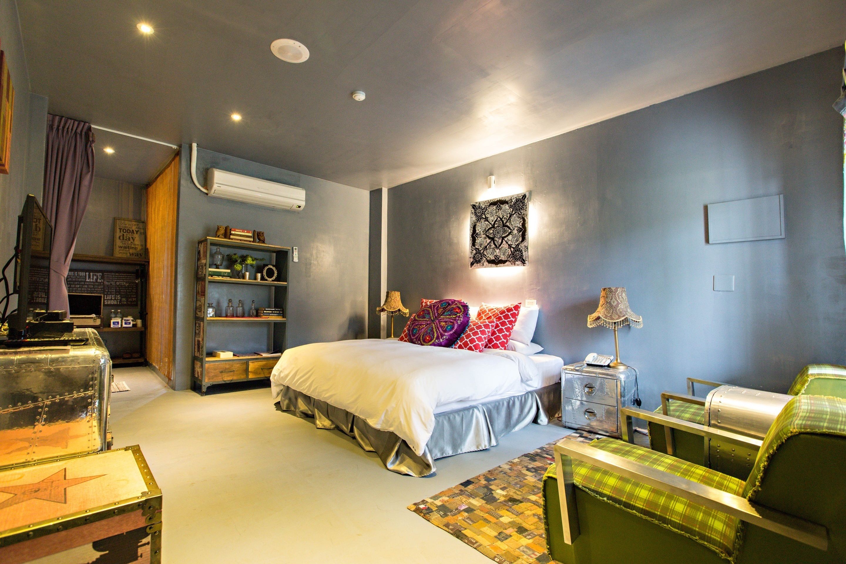 蜜月套房 | 遮光布/窗簾、免費無線上網、床單