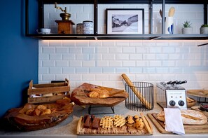 Morgenmadsbuffet hver dag mod et gebyr