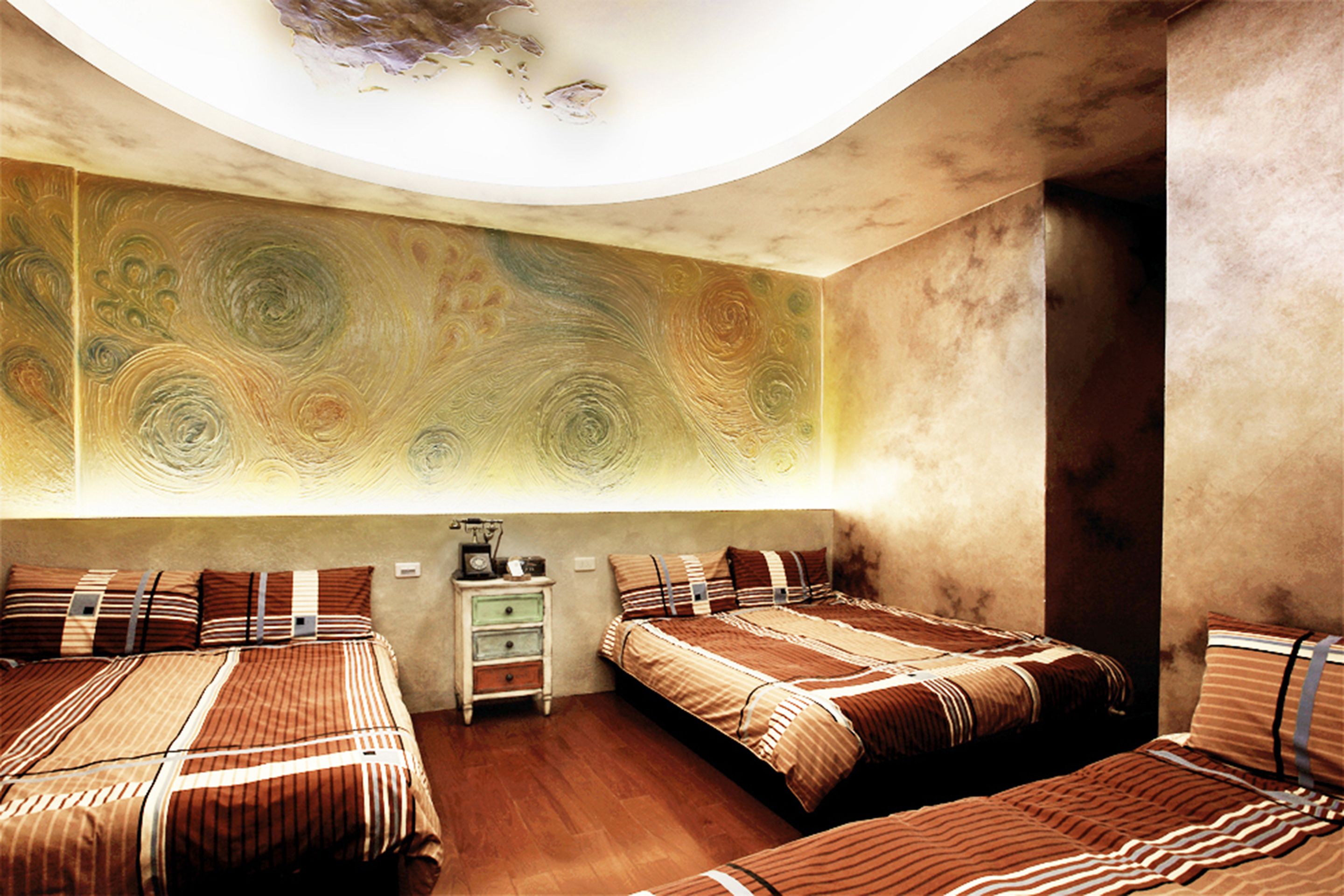 豪華3D/浮雕六人房 | 客房景觀