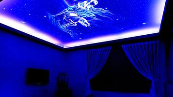 Family Room (3D Embossed) | 1 bedroom, down comforters, individually furnished, desk