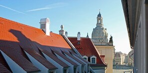 Blick von der Unterkunft