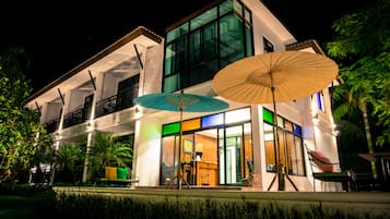 Front of property – evening/night