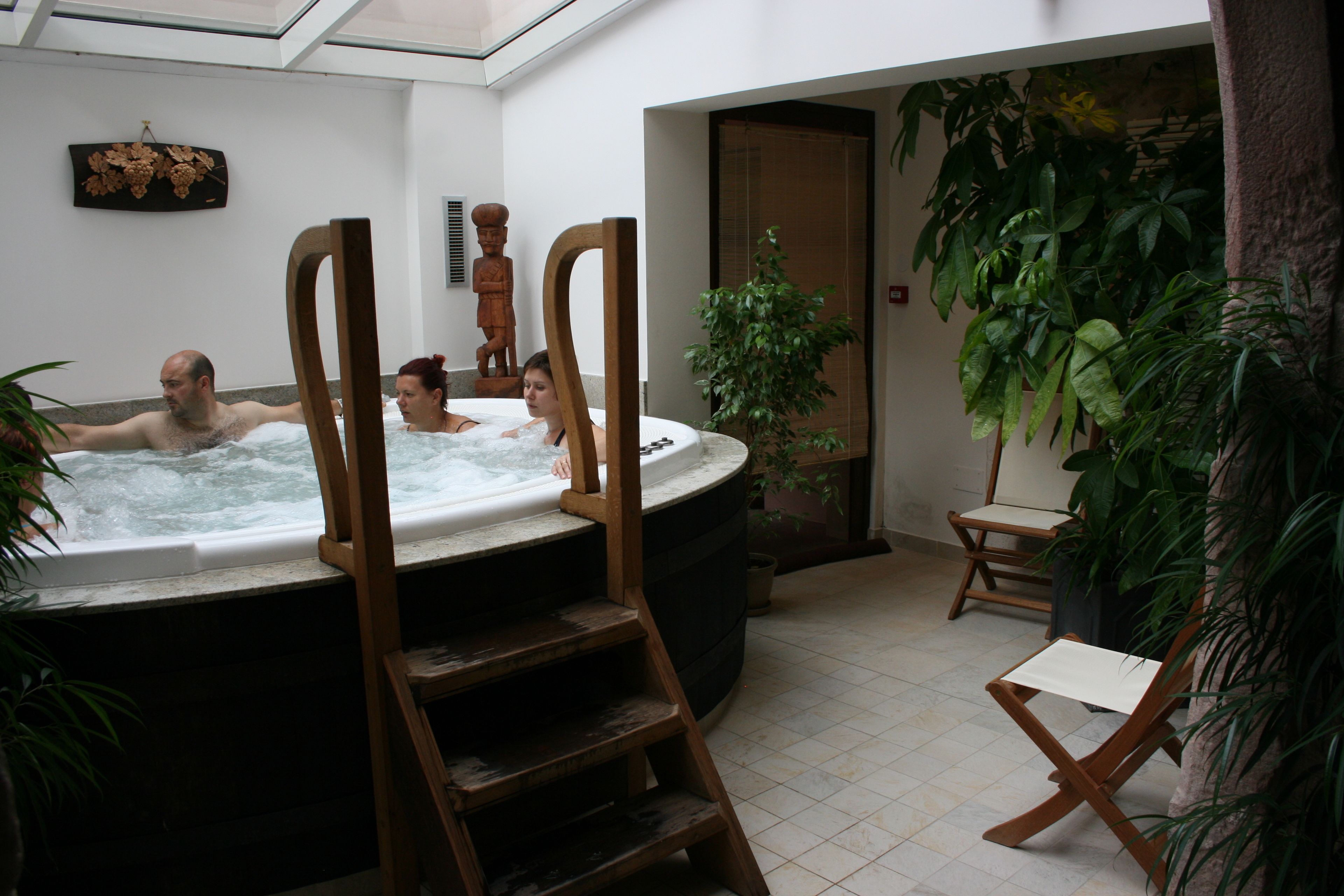 Bain à remous intérieur