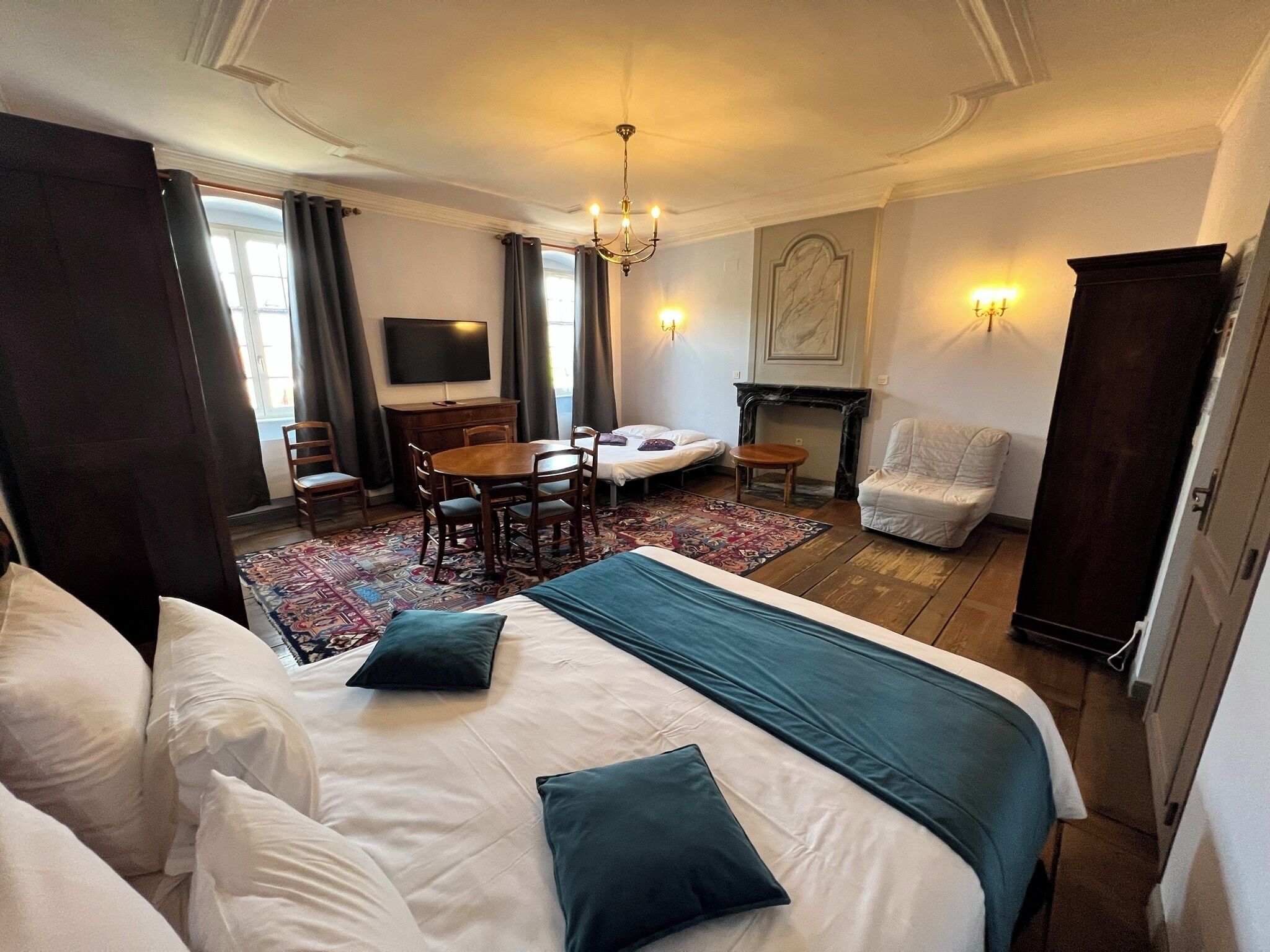 Familiestudio | Minibar, wi-fi (inkludert), sengetøy og rullestolvennlig