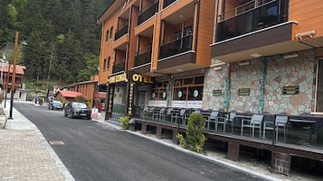 Façade de lâhĂ©bergement