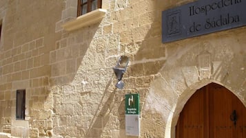Façade de l’hébergement