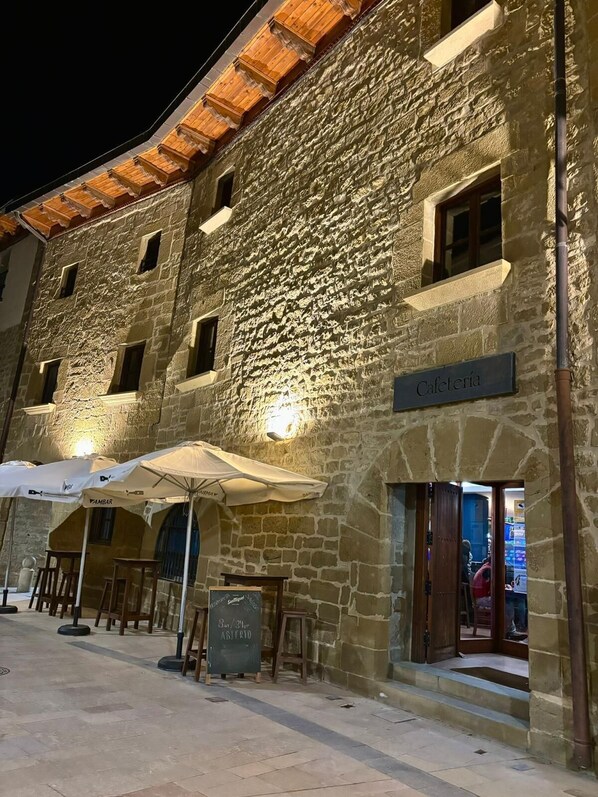 Façade de l’hébergement