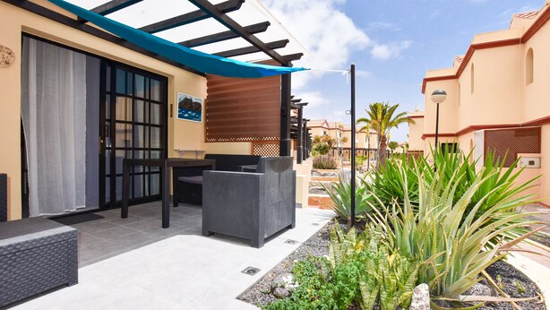 Deluxe Apartment | Terrace/patio - Fuerte Holiday Duplex (Pajara)