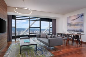 49-tommers smart-tv med satellitkanaler, tv