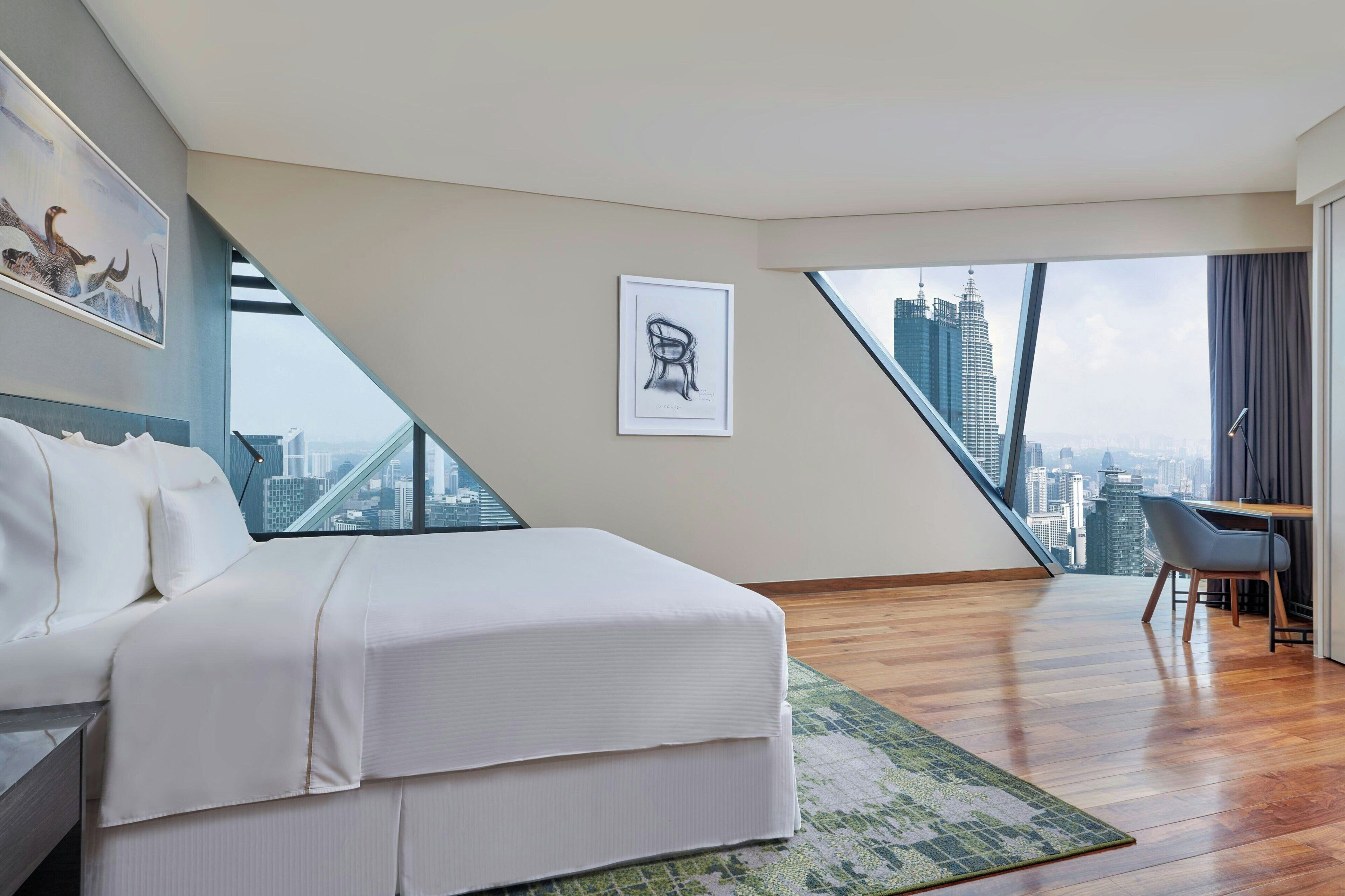 In-room safe, desk, laptop workspace, iron/ironing board