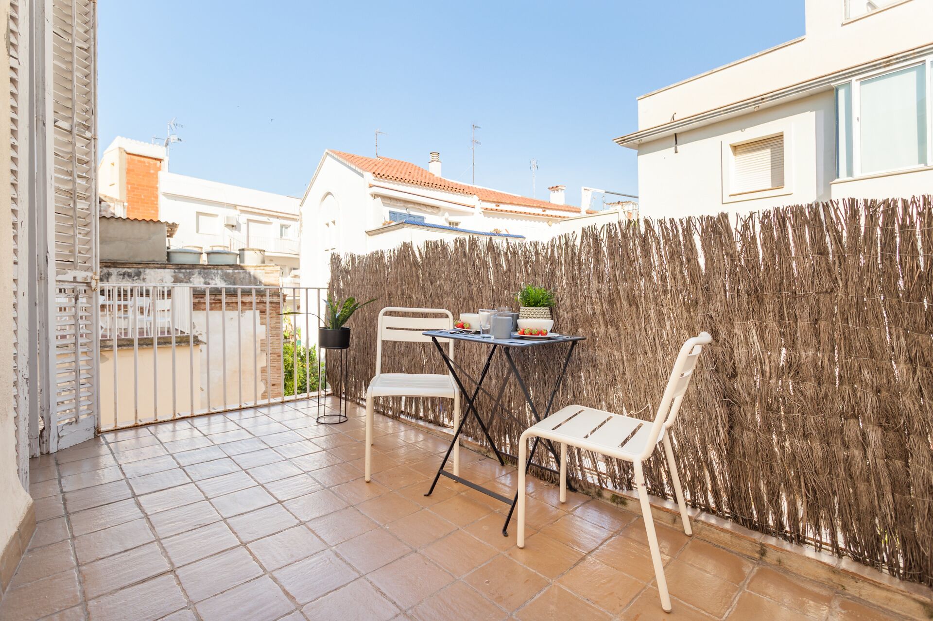 Superior Apartment, 3 Bedrooms, Beachfront (S5) | Terrace/patio