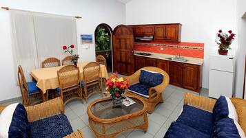 Lägenhet Comfort | Vardagsrum | Platt-tv