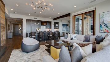 Suite, 2 Bedrooms (Resort) | Living area | Flat-screen TV