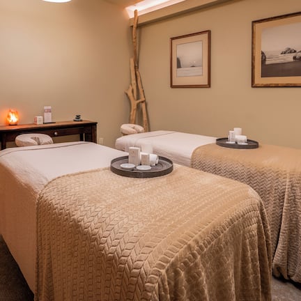 Body treatments, aromatherapy, hot stone massages, prenatal massages