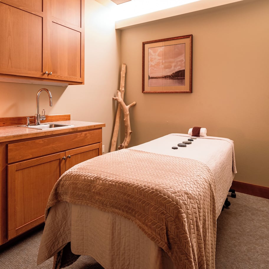 Body treatments, aromatherapy, hot stone massages, prenatal massages