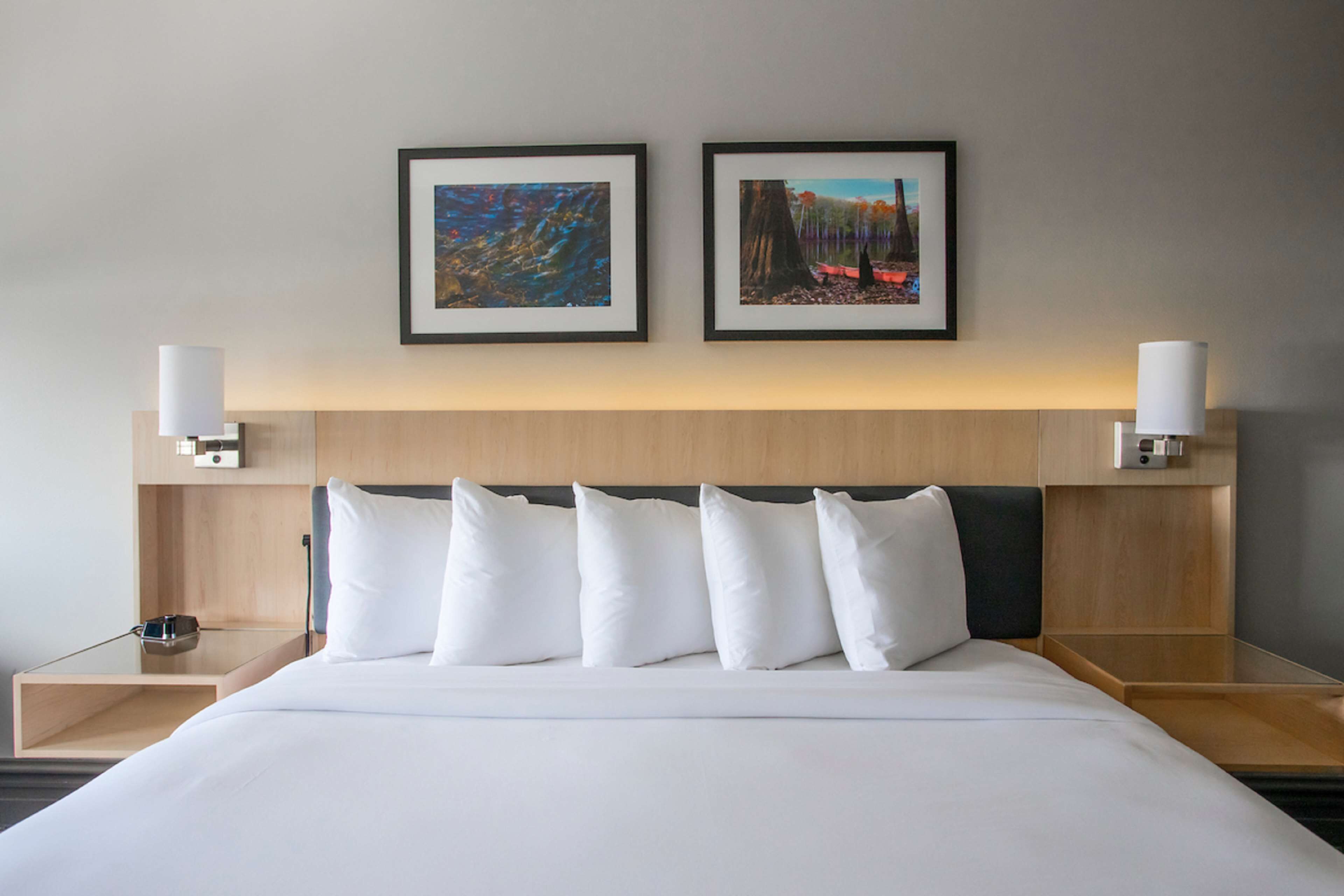 deluxe room, 1 king bed | premium bedding, in-room safe, desk, iron/ironing board