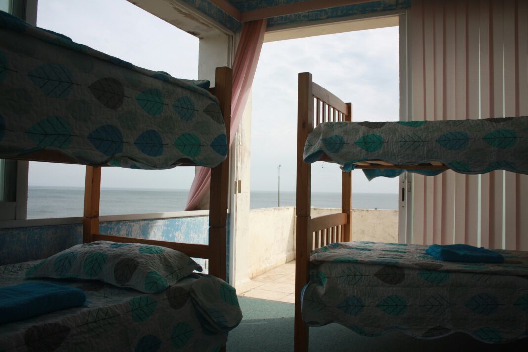  1 Bed in a 6 Beds Shared Room, Shared bathroom | เตารีด/โต๊ะรีดผ้า, Wi-Fi ฟรี