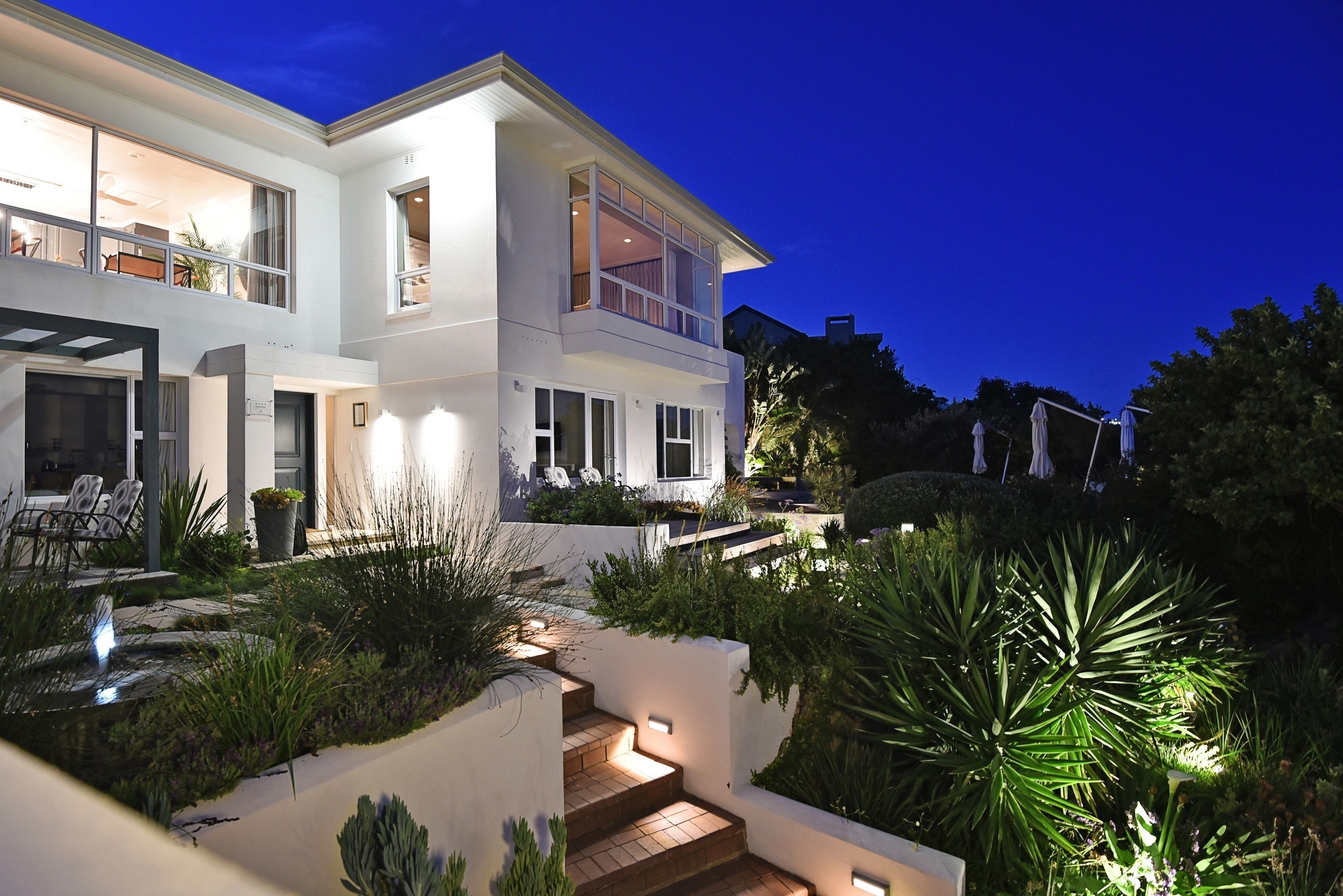 Front of property - evening/night