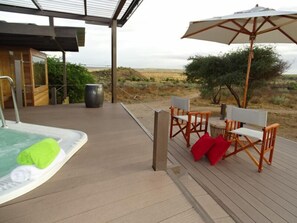 Sauna, hot tub, body treatments, mud baths, hydrotherapy, aromatherapy - Onjala Lodge (Windhoek)