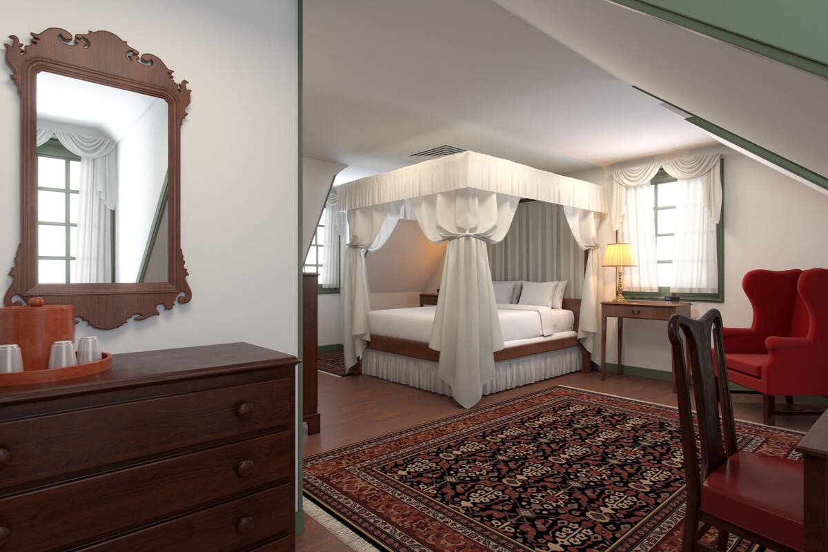 Deluxe House | 2 bedrooms, Egyptian cotton sheets, premium bedding, pillowtop beds