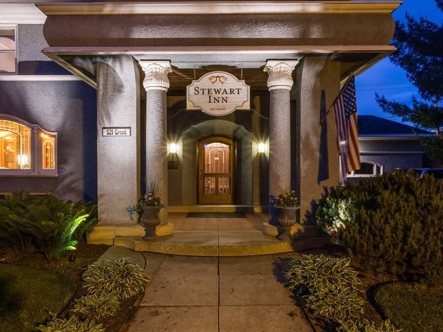 Entrada de la propiedad