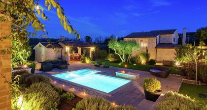 Villa in Baderna mit privatem Pool