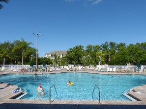 Outdoor pool - 8054 King Palm Circle (Kissimmee)