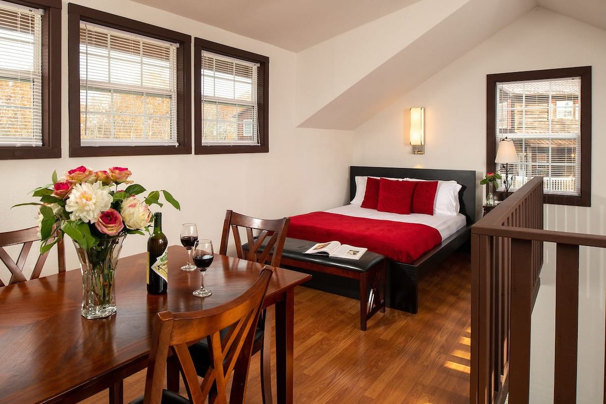 奢華木屋, 獨立浴室 (Rosewood Chalet) | 義大利 Frette 床單、高級寢具、隔音、免費無線上網