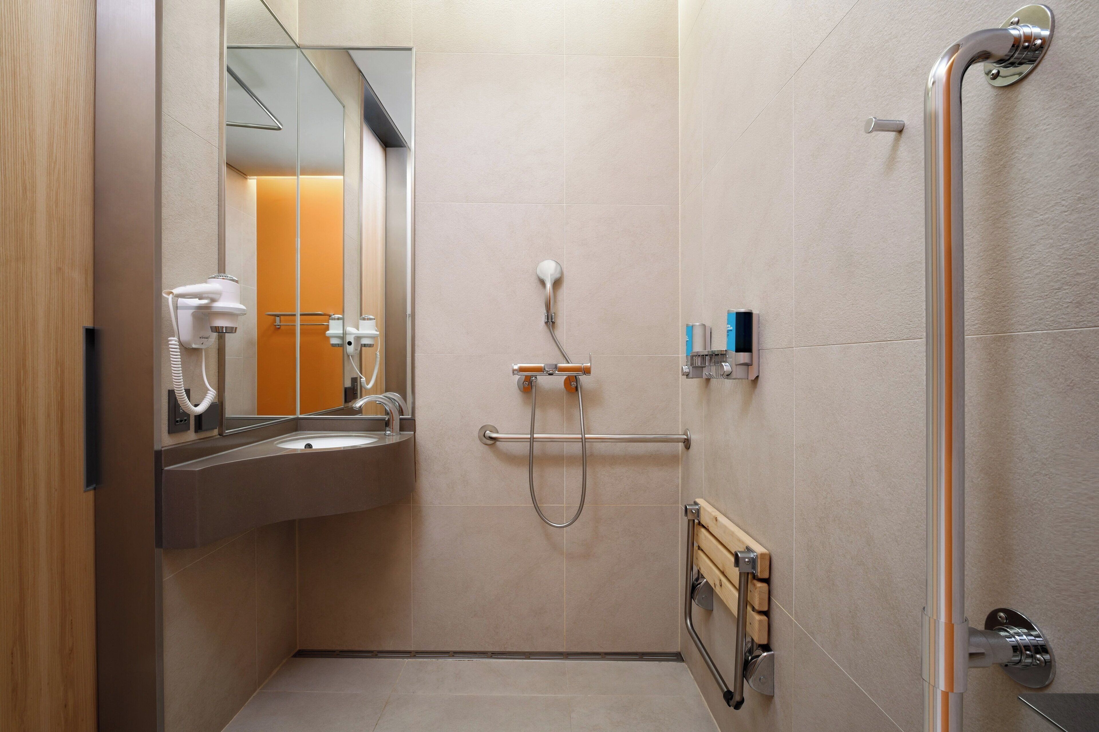 room, 1 king bed, non smoking | bathroom | shower, free toiletries, hair dryer, bathrobes