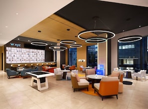 Serves lunch, dinner and happy hour