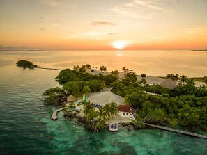 Aerial view - Royal Belize, a Muy'Ono Resort (Royal Belize Island)