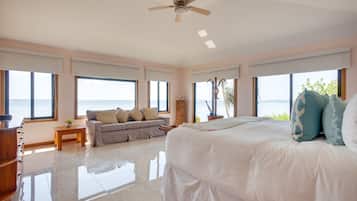 Royal Penthouse, 6 Bedrooms, Beach View, Beachfront | 6 bedrooms, premium bedding, pillowtop beds, minibar